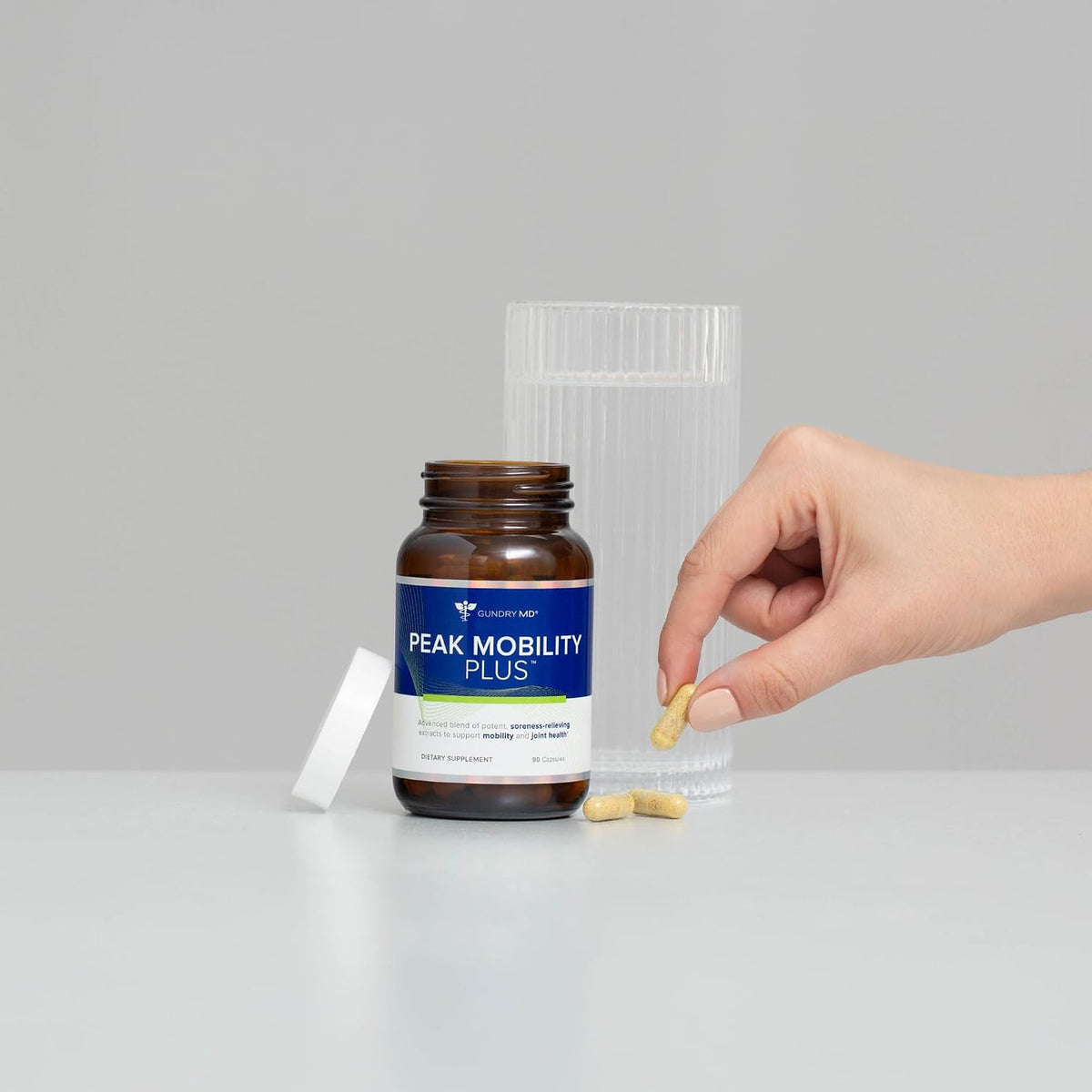 Peak Mobility Plus Advanced Joint and Flexibility Support Formula, 60 Count | Support Flexibility and Range of Motion, 3 Capsules Daily, Sugar & Artificial Sweetener Free, Antixodants & Polyphenols
