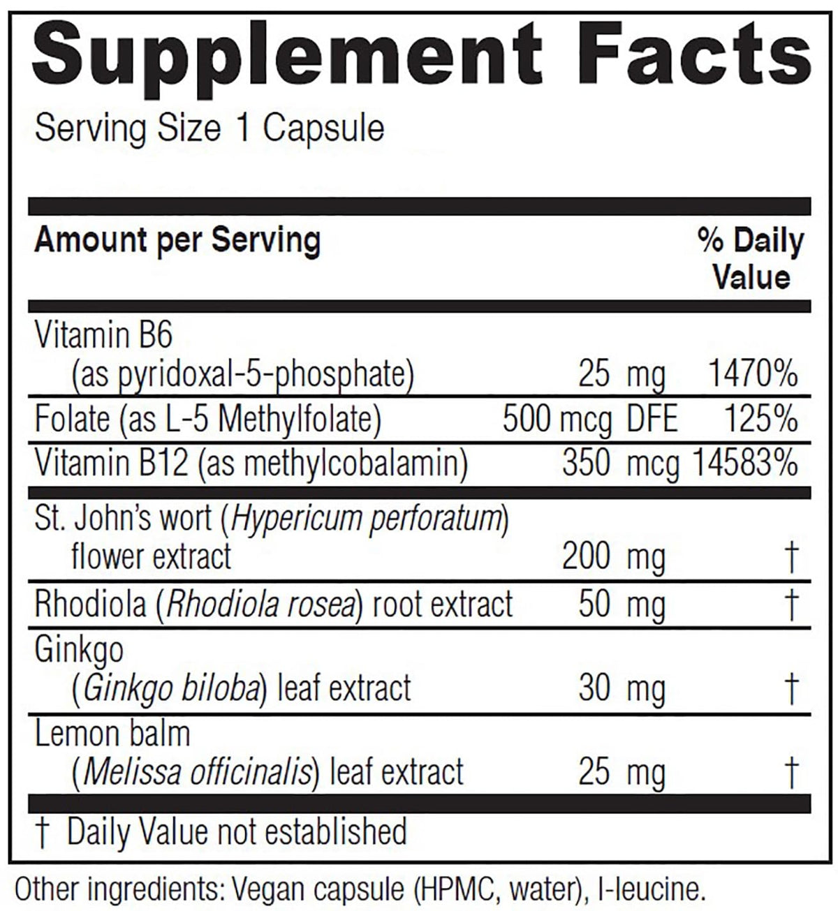 Vitanica Uplift, Mood and Emotional Support, Vegan, 60 Capsules VitanicaBuy Supplements Australia