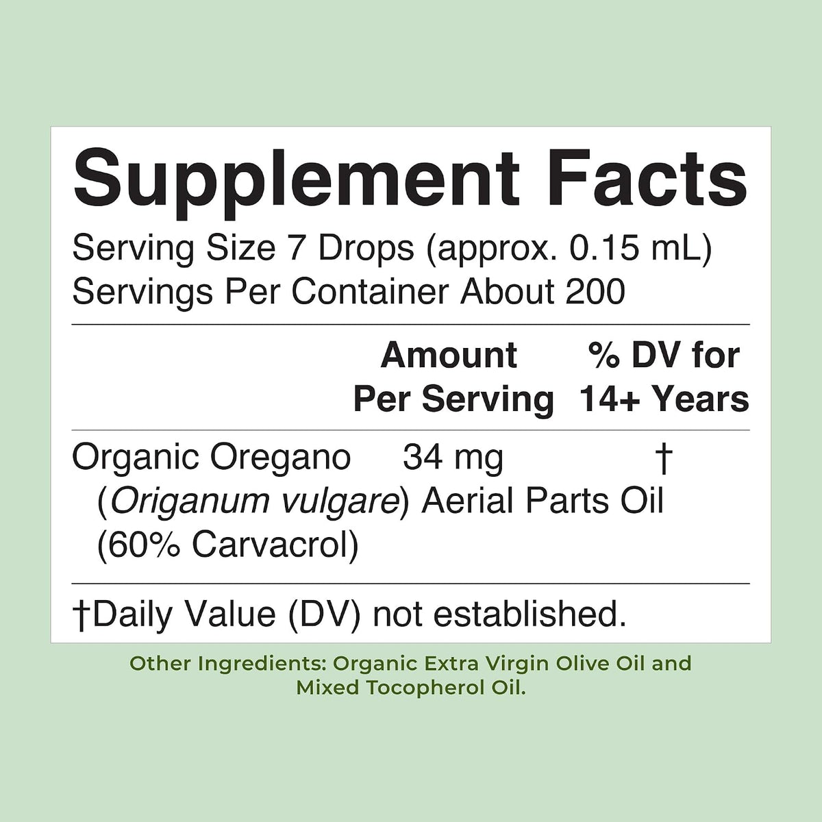 MaryRuth Organics Oregano Oil Drops | 6 Month Supply | USDA Organic Oil of Oregano Liquid | Herbal Blend for Immune Support | Digestive Health | Overall Health | Vegan | Sugar Free | Non-GMO | 1 Fl Oz