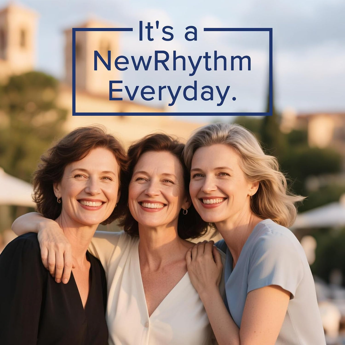 NewRhythm Probiotic Bundle: Complete Digestive Health + Menopause Relief with Black Cohosh, Prebiotics, 20 Strains, Targeted Release Technology, Non-GMO, 90 Total Capsules