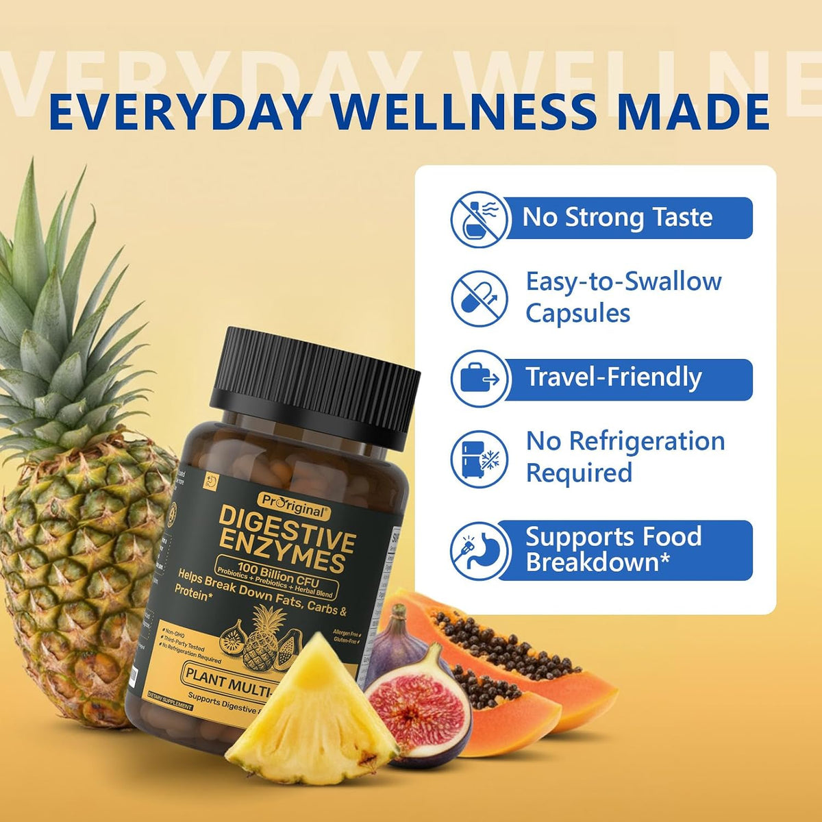 Women’s Probiotic & Digestive Enzymes Bundle – 100 Billion CFU Probiotic with Prebiotics, Cranberry & D-Mannose + Multi-Enzyme Complex – Supports Women’s Digestive, Gut, Vaginal & Urinary Health – Veg