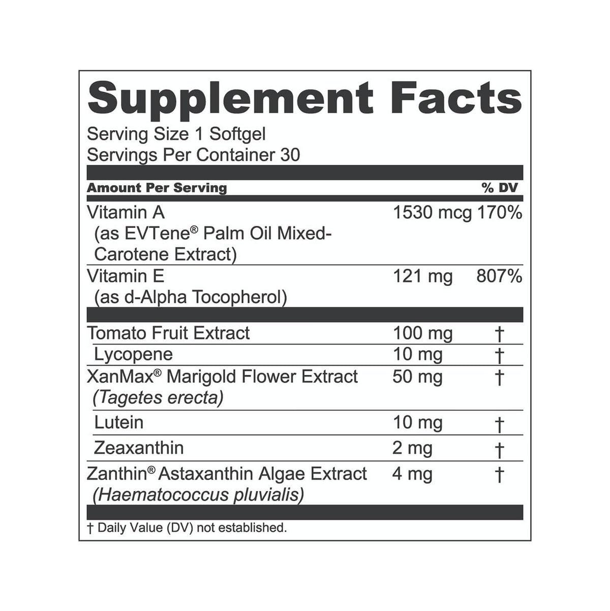 1MD Nutrition VisionMD Eye Vitamin CARMIS - Eye Supplement for Adults - with OptiLut Lutein & Zeaxanthin - Supports Vision Health Care, Everyday Eye Strain - PrimeBioHealth - canada supplements