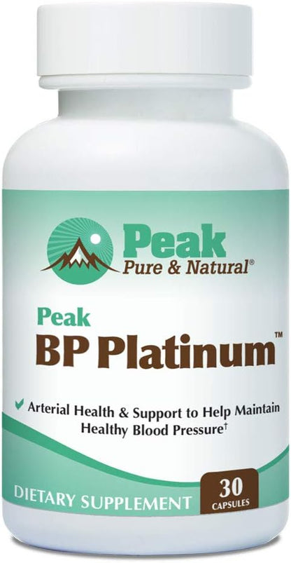 Peak Pure & Natural Peak BP Platinum from 30 Capsules