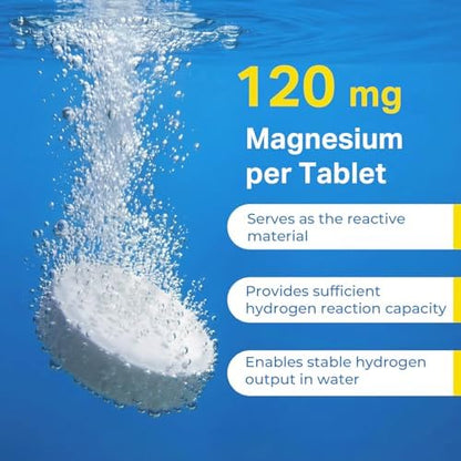 12 PPM H2 Hydrogen Tablets & 11 Strain Probiotics 100 Billion CFU | Daily Supplement Routine | 2 Items