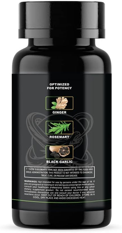 Vital Heart: with Black Aged Garlic, Rosemary, Ginger, & CoQ10