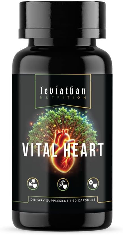 Vital Heart: with Black Aged Garlic, Rosemary, Ginger, & CoQ10