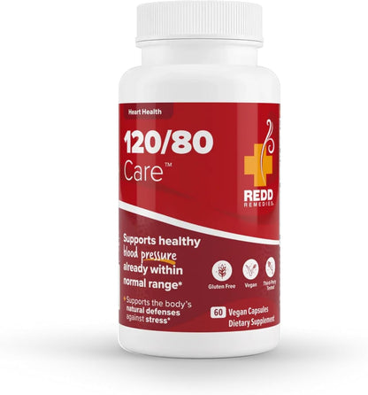 Redd Remedies Adult Sinus Support, 72 Capsules, and 120/80 Care, 60 Capsules