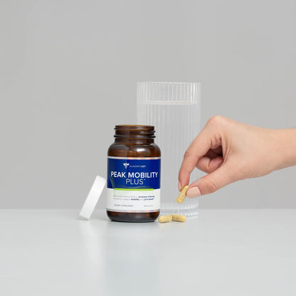 Peak Mobility Plus Advanced Joint and Flexibility Support Formula, 60 Count | Support Flexibility and Range of Motion, 3 Capsules Daily, Sugar & Artificial Sweetener Free, Antixodants & Polyphenols