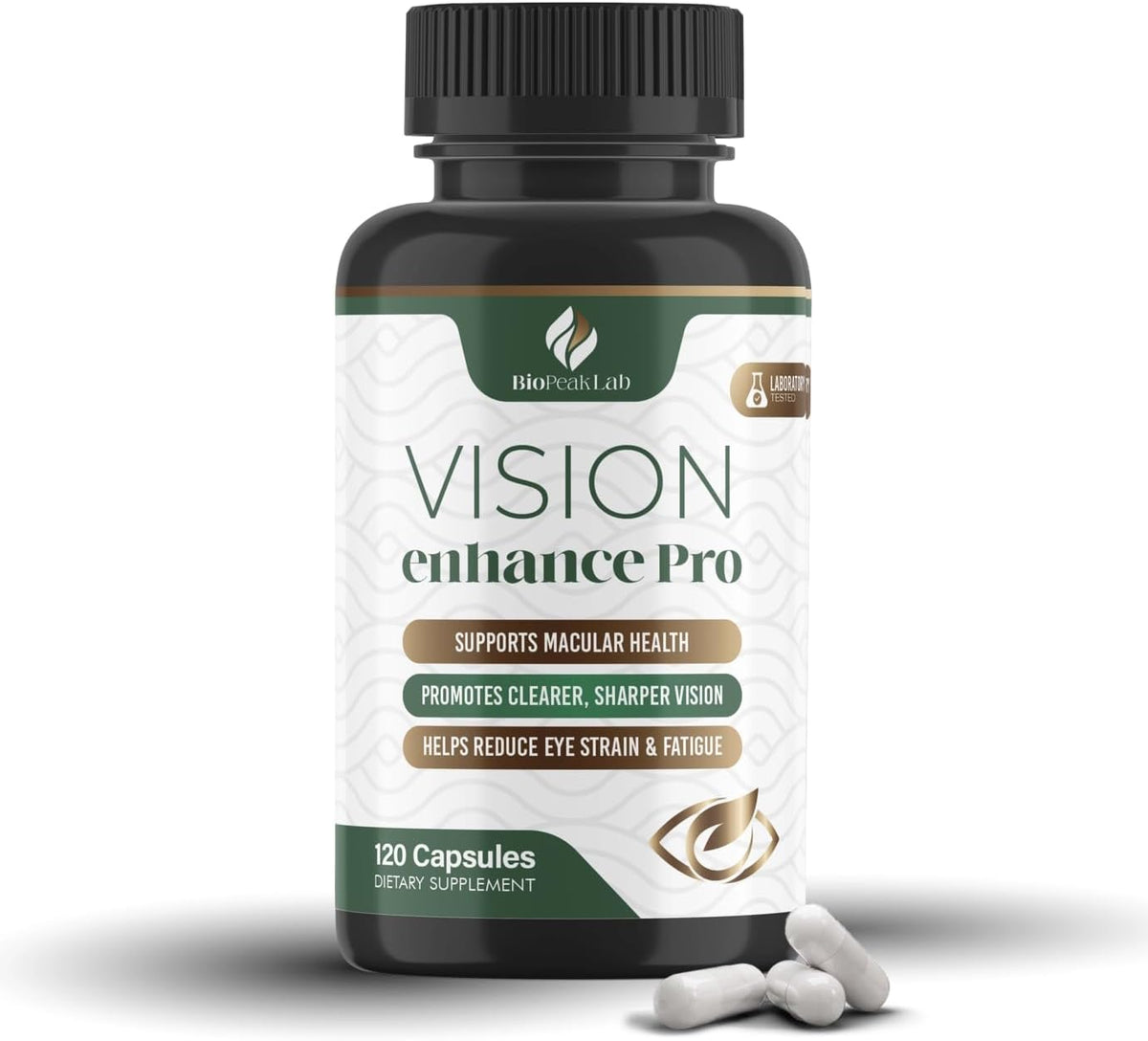 Vision Enhance Pro Eye Wellness Supplement with Lutein, Zeaxanthin & Botanical Extracts | Supports Daily Eye Wellness & Visual Comfort | 60-Day Supply