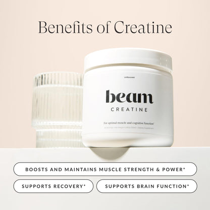 BEAM Creatine Flavor Bundle – Raspberry Lemon, Blue Raspberry & Watermelon – Micronized Creatine Monohydrate Powder for Muscle Strength, Growth, Power, Endurance & Recovery – Third-Party Tested