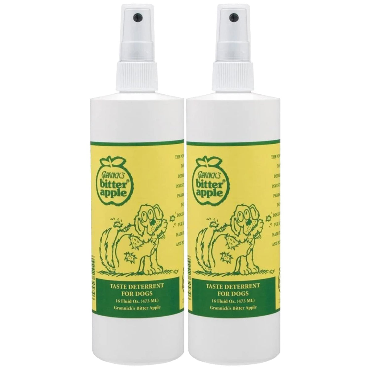 Grannicks Bitter Apple 8oz w/Sprayer-2 pack