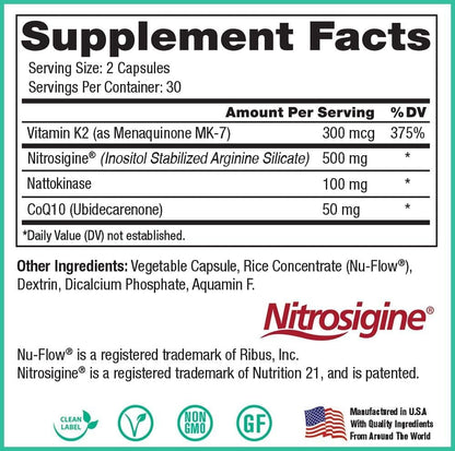 Peak Pure & Natural Cardio Platinum & Peak D3