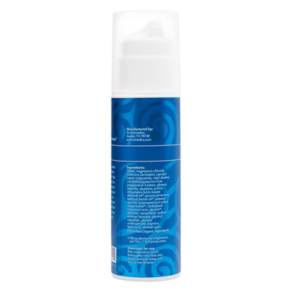 Ancient Minerals Magnesium Cream Lotion, Zechstein Chloride, 5oz | Magnesium chloride cream with shea butter, organic oils & hyaluronic acid. Non-greasy body lotion for skin hydration. 5 oz.