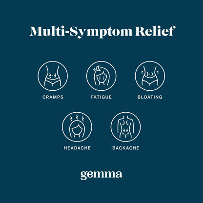 Gemma Cut The Cramp - Fast Menstrual Cramp & Period Pain Relief - Multi-Symptom Formula Treats Menstrual Cramps, Fatigue, Bloating, Headache in 15 Minutes GemmaBuy Supplements Australia