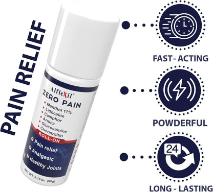 Glucosamine Plus Chondroitin Cream with MSM & Collagen, Supports Healthy Joints, Joint & Muscle Pain Relief, Improves Mobility, Fast Absorption, and Moisturizes Skin, 4 Oz.