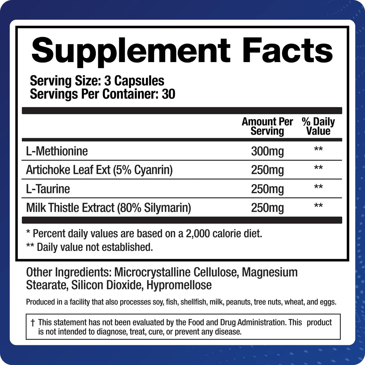 BioMatrix Liver Cleanse Detox & Repair, Artichoke Extract Liver Health Formula, Liver Supplement with Milk Thistle, Taurine, Methionine | 1+ Month Supply for Men and Women