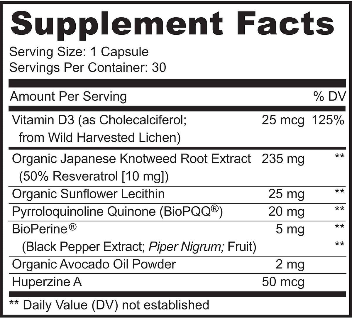 PQQ MITORESTORE Brain Supplements for Memory and Focus - Mitochondria Supplement with BioPQQ 20mg - Purest Form NOT Chemically Synthesized, Cognitive and Heart Support - 30 Vegan Capsules, Non GMO