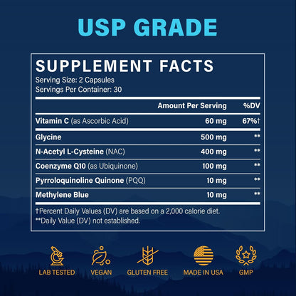 Itharoventis Cholesterol Supplements & Methylene Blue USP Grade Bundle