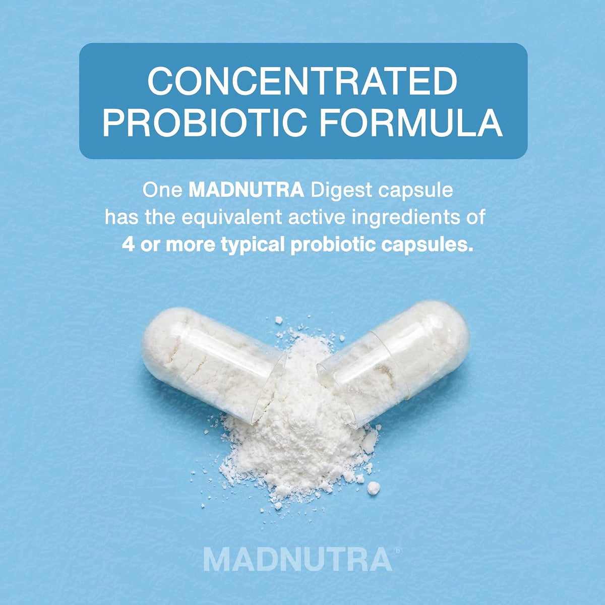 Probiotic for Digestive Health - Bloating Relief Daily Probiotics for Women and Men 750 Million CFU 10 Strains - Enteric Coated Vegan Capsules for Gut Health & Immune Support (120ct)