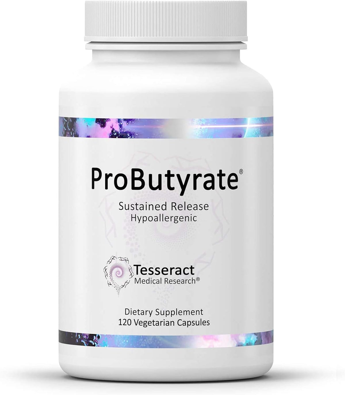 Tesseract Medical Research ProButyrate Gut Health Supplement, Butyric Acid Complex & AnaQuell QR, Stress Relief & Mood Support Supplement