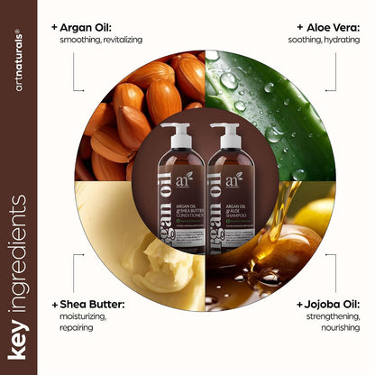 ArtNaturals Argan Oil Shampoo & Conditioner Set, 16 fl oz