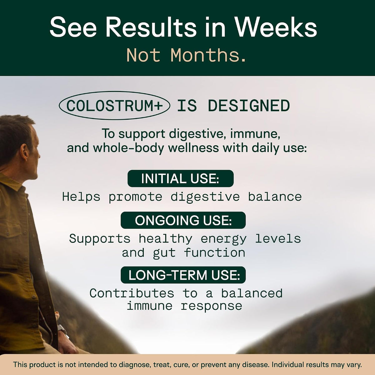 Adapt Naturals Gut & Immune Defense Bundle – Bio-Avail Colostrum+ Powder with Lactoferrin & Biome Protect 4-in-1 Gut Supplement – 30-Day Supply