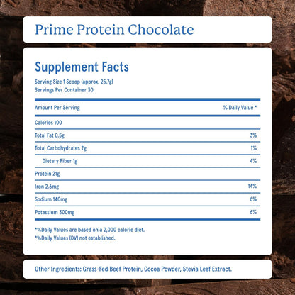 Equip Foods Prime Protein Powder Chocolate & Gold Standard Clean Coffee