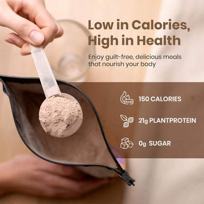 UpNourish Chocolate Vegan Protein Powder 54 Superfoods Powder,1.5 Billion CFU Probiotics 21g Plant Based Protein,No Sugar No Dairy No GMO Dairy Free,Meal Replacement Shake Keto-Friendly Low-Carb Diet,15 Servings