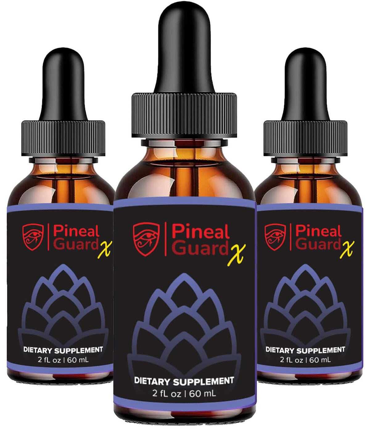 Pineal Guard X, Pineal Gland Supplement - Brain Support, Focus, and Memory | Liquid Dropper for the Brain, Activate, and Protect Your Pineal Gland, Third Eye Awakening