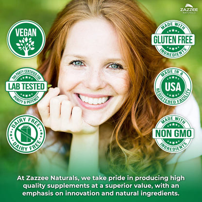 Zazzee Extra Strength Pomegranate 20:1 Extract, 40% Ellagic Acid, 120 Vegan Capsules, 4 Month Supply, Punica Granatum, Antioxidant & Cellular Health Support, Non-GMO, Made in the USA