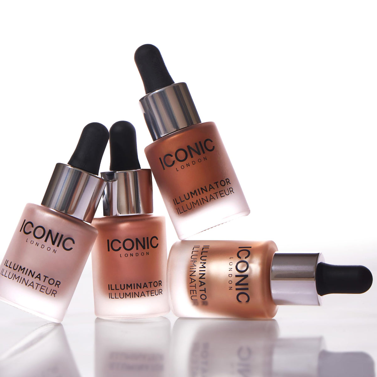 ICONIC LONDON Illuminator - Liquid Highlighting Drops for a Radiant Glow, Cruelty-Free, Vegan Makeup, Shine (Pink Pearl) 0.45 Fl oz ICONIC LONDONBuy Supplements Australia