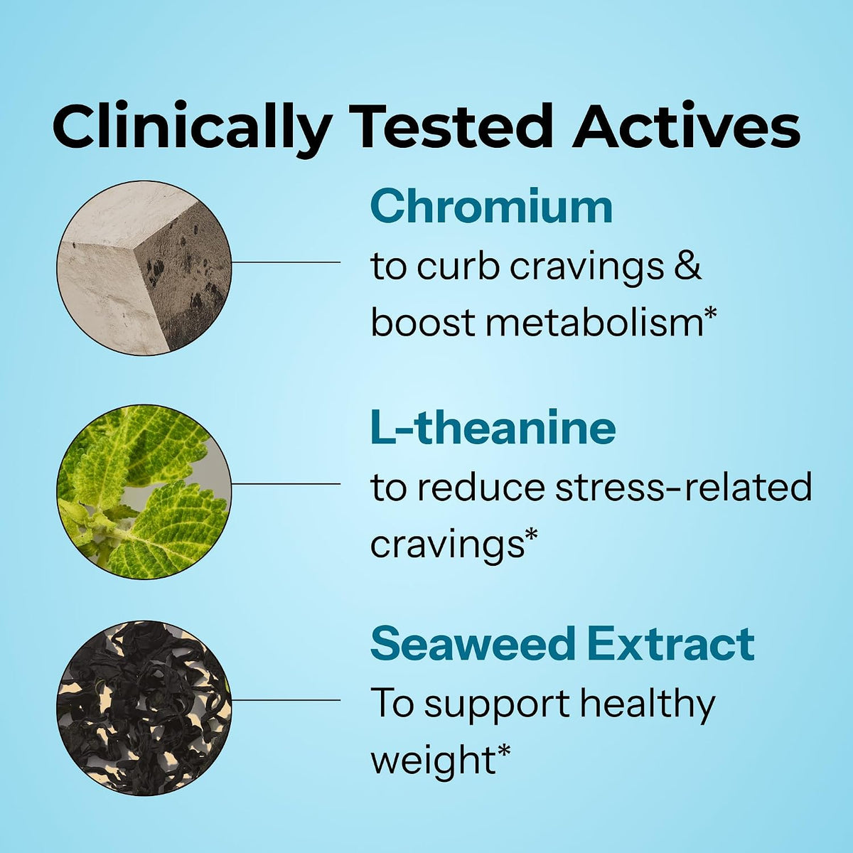 HUM Counter Cravings Chromium & L-Theanine, Appetite Support, 60 Count