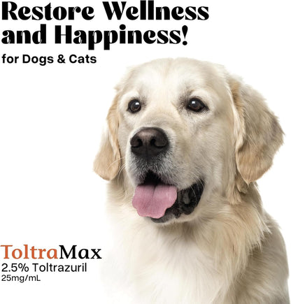 Toltrazuril 2.5% for Horses, Dogs, Cats, 1/2 Gallon, For Non-food chain animals, Chicken