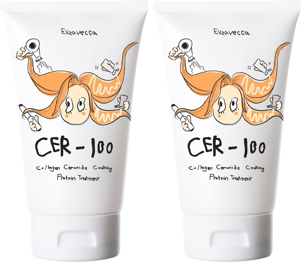 Elizavecca cer-100 collagen coating hair protein treatment 100ml