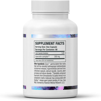 Tesseract Gut & Immune Support Bundle – ProButyrate 600mg & QuerciSorb SR Quercetin 400mg, 120 + 90 Capsules, Gastrointestinal & Immune Health, Hypoallergenic