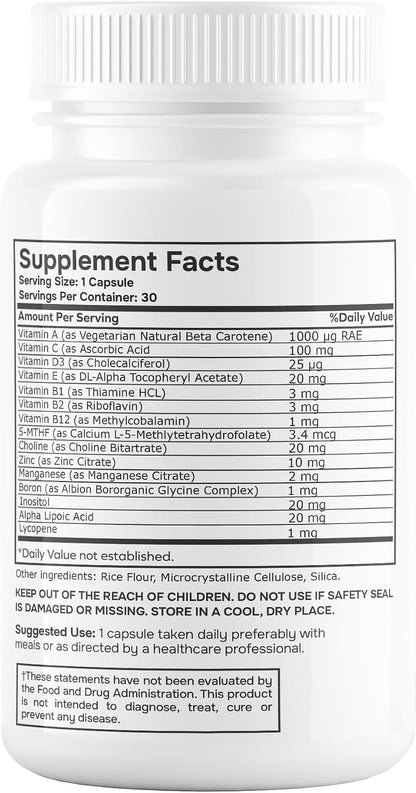 Probiotic for Women & Methylated Multivitamin
