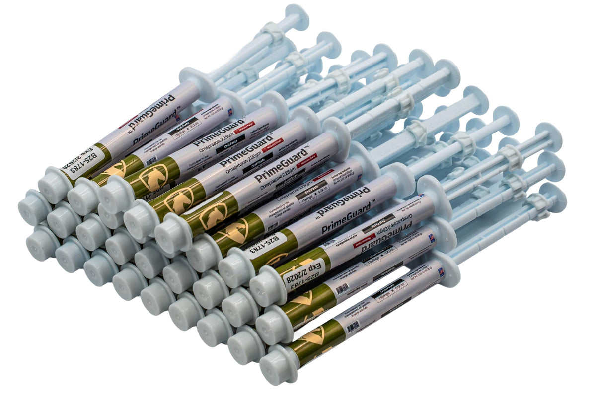 PrimeGuard (omeprazole) Oral Paste Syringe (2.28 Gm), Apple Flavor - 5 Pack