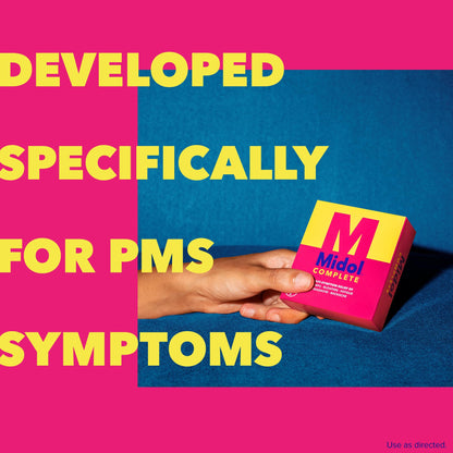 Midol Complete Menstrual Pain Relief Caplets, 40 Count - Provides Cramp, Headache, and Bloating Relief Midol buy supplements Au