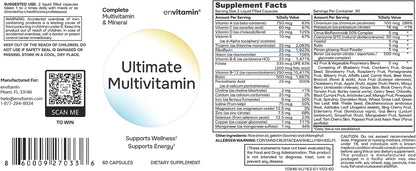 envitamin Women's Multivitamin and Ultimate Multivitamin Bundle (2 Products)