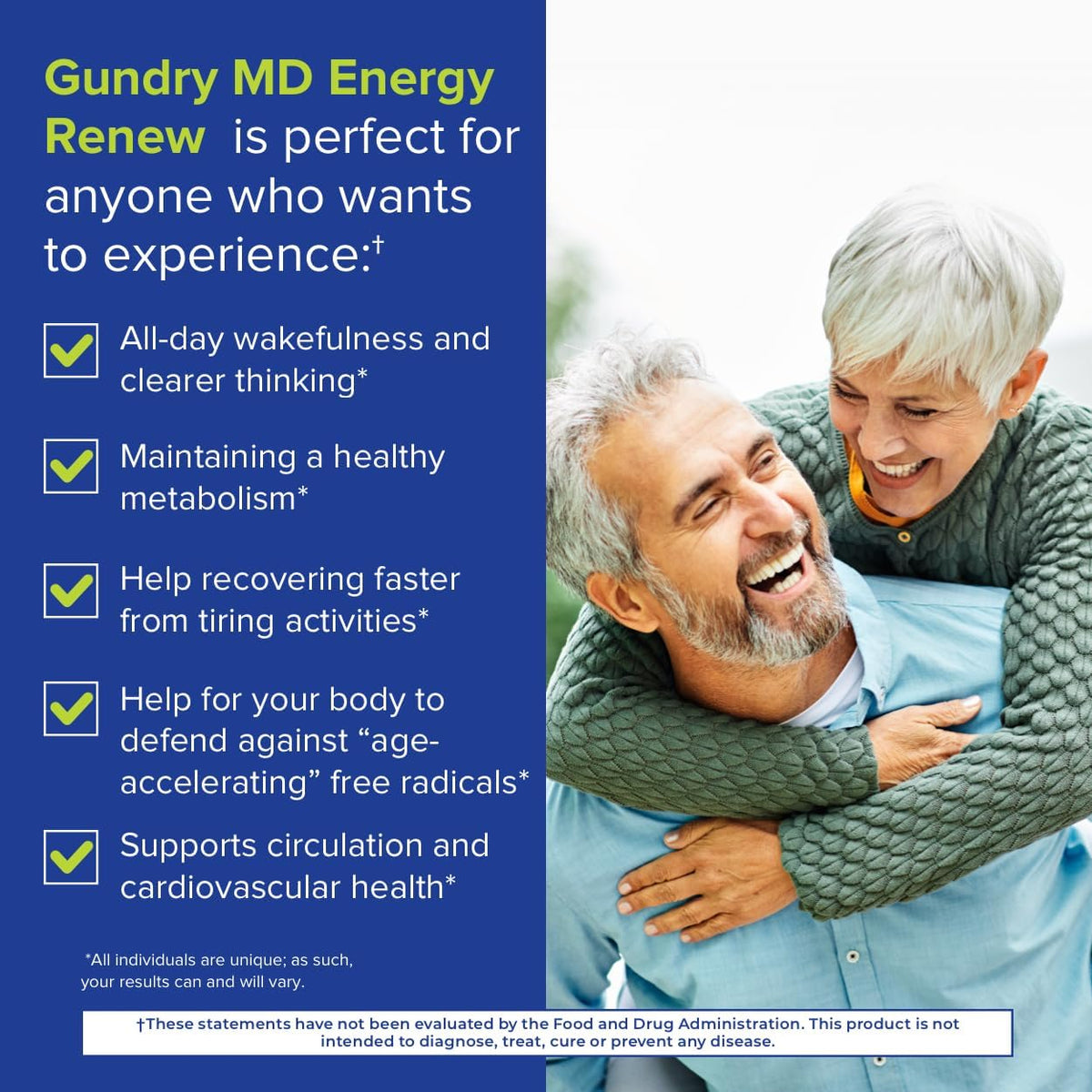 Gundry MD Energy Renew Supplement, Passion Fruit Flavor Powder, 30 Servings | Muscle Recovery, Cardiovascular Health Support, Natural Energy Booster without the Crash, Sugar & Artificial Sweetener Free