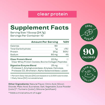 Bloom Clear Protein and Unflavored Creatine Bundle