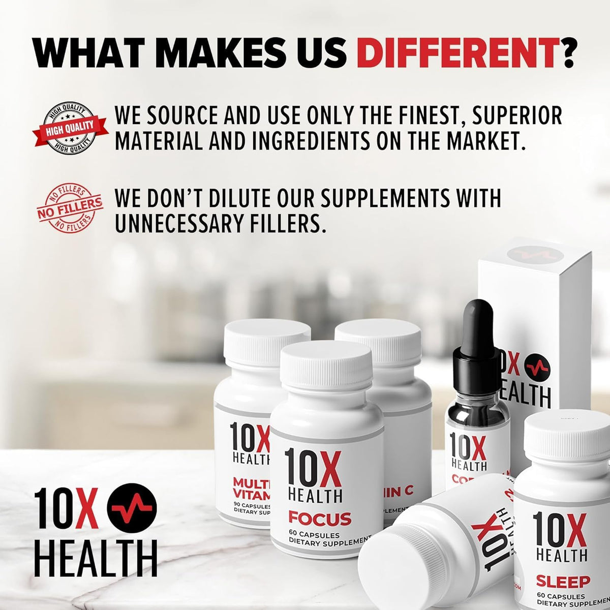 10X Health Mic Chromium - 60 Capsules | Choline Inositol: L-Methionine, Daily Nutritional Support, 60 Capsules, Non-GMO