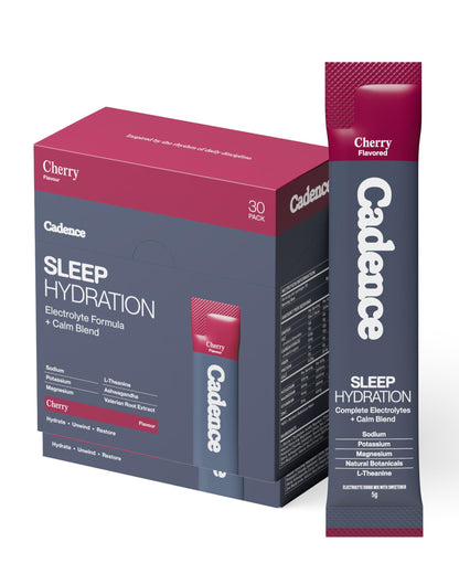 Cadence Sachets Core Melonberry - Carton (5g x 30) Science-Backed Hydration | Electrolyte Formula + Caffeine | Vegan, Keto & Paleo Friendly | Sodium, Potassium & Magnesium for Performance & Recovery