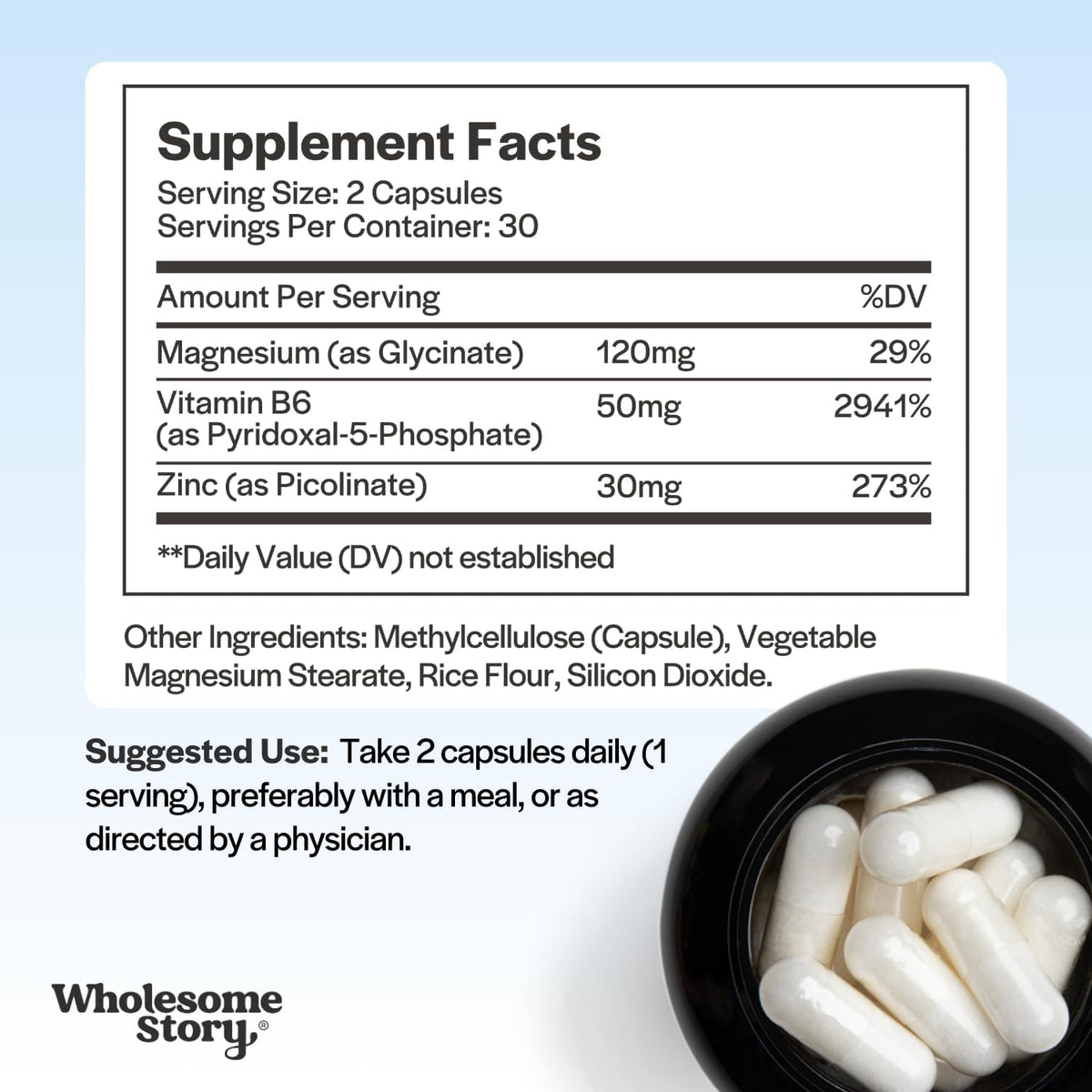 Myo & D Chiro Inositol + Zinc Magnesium | Myo-Inositol & D-Chiro Inositol & Zinc Picolinate, Magnesium Glycinate + Vitamin B6 | Supports Horomone Balance, Reproductive & Fertility Health | 30 Servings