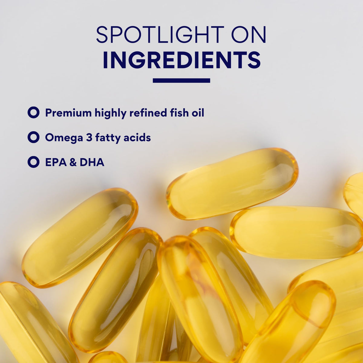 Research Verified Omega 3-1800mg Omega 3 Fish Oil - High 900mg EPA + 600mg DHA - No Aftertaste - 60 Softgel Capsules - 3 Bottles