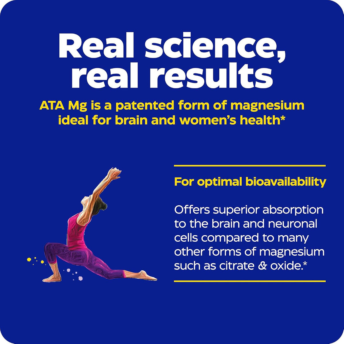 Enzymedica Magnesium Motion Supplement for Women & Men - 60 Caps
