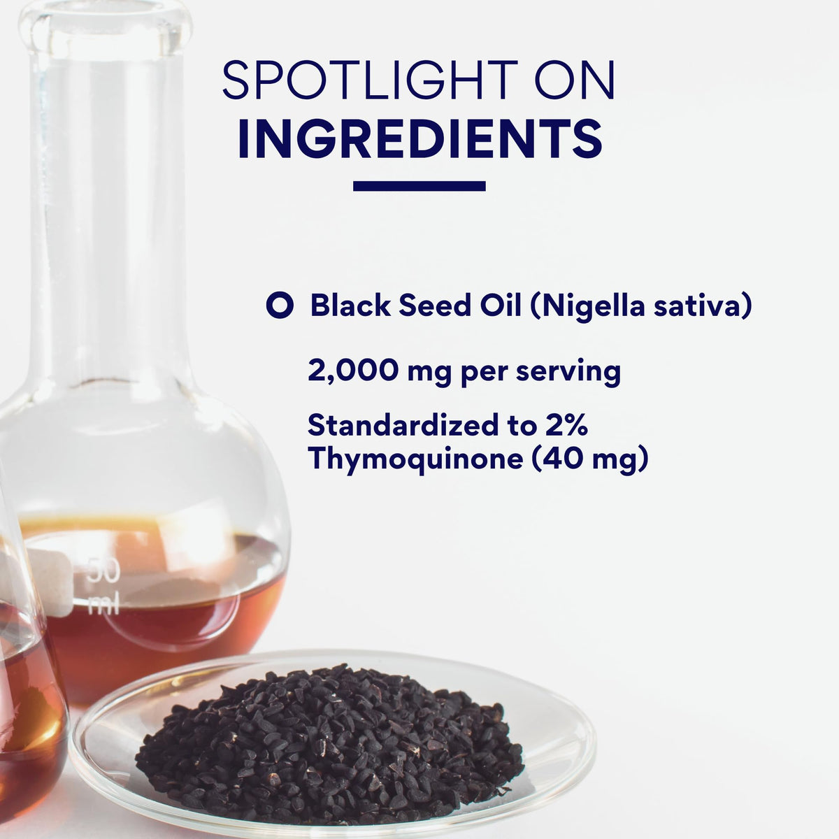 Research Verified Black Seed Oil - 60 Softgels - Boost Immunity, Support Digestion, Improve Respiratory Function - Cold-Pressed - 2% Thymoquinone (TQ)