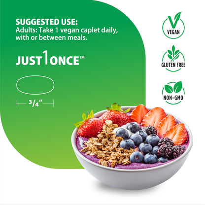 Rainbow Light Prenatal Multivitamin One + for Women | 60 Caplets | Essential Nutrition for Mom & Baby | Real Food Nutrients | Prenatal Botanical & Probiotic Blend | Essential Nutrition for Mom & Baby | Real Food Nutrients | Prenatal Botanical & Probiotic