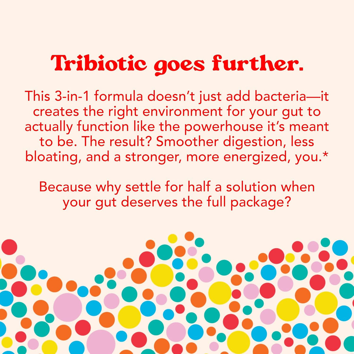 Let Loose Daily Tribiotic Pills - Pro, Pre, and Postbiotics (30 Count) | Feeds Your Microbiome, Supports Smooth Daily Digestion & Gut Health, Repairs Gut Lining for Women & Men and Reduces Bloating