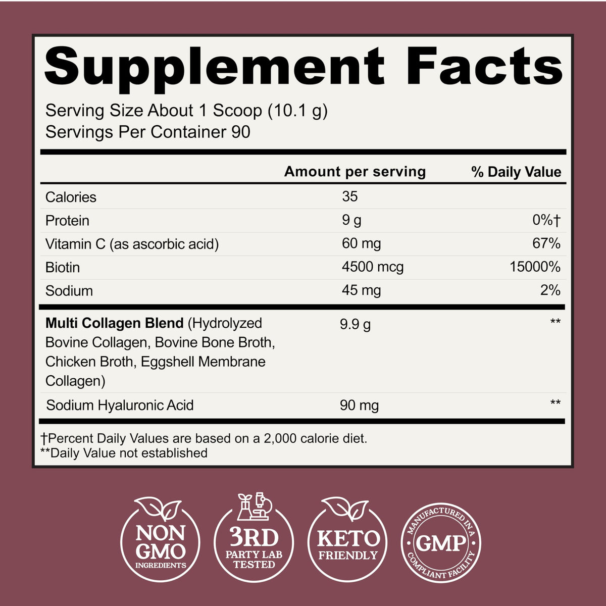 Advanced Collagen Complex Powder – VERISOL®, FORTIBONE®, & FORTIGEL® for Hair, Skin, Bone & Joint Support – Clinically Studied Ingredients – Grass-Fed Hydrolyzed Collagen Peptides – 30 Servings